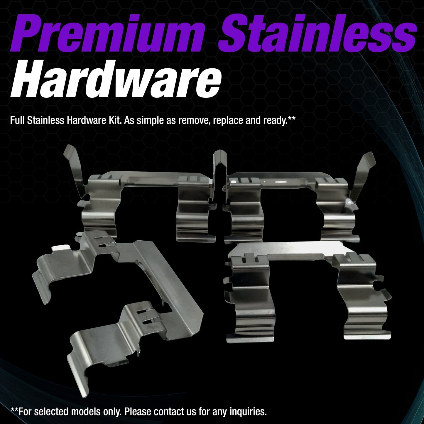 Alpha PH Neutral Ceramic OE+ Replacement Brake Pads #BRXSP-FF-XC-0002255-1