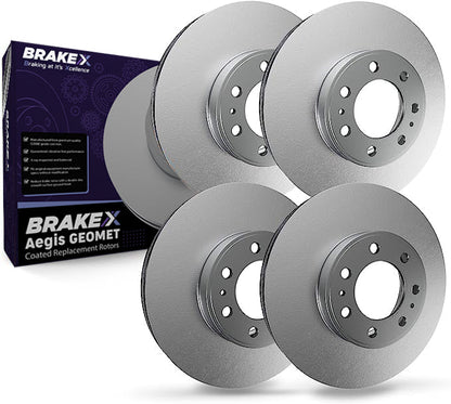 Aegis GEOMET Coated OE+ Replacement Rotors #BRXSP-FR-CX-184