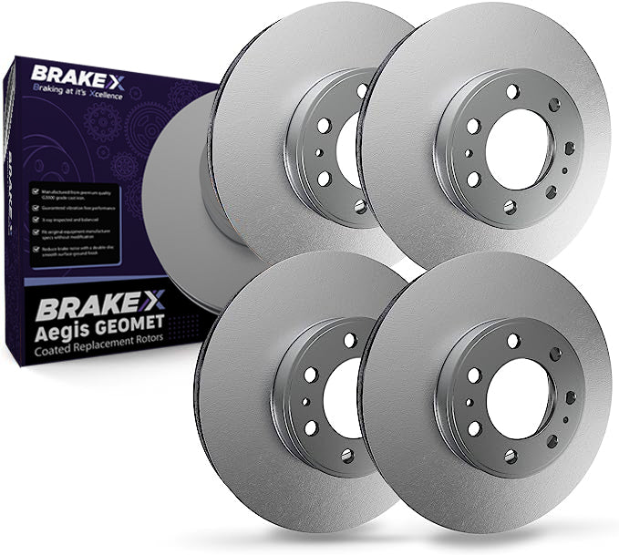 Aegis GEOMET Coated OE+ Replacement Rotors #BRXSP-FR-CX-44