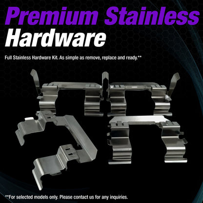 Alpha PH Neutral Ceramic OE+ Replacement Brake Pads #BRXSP-FF-XC-0002216-1