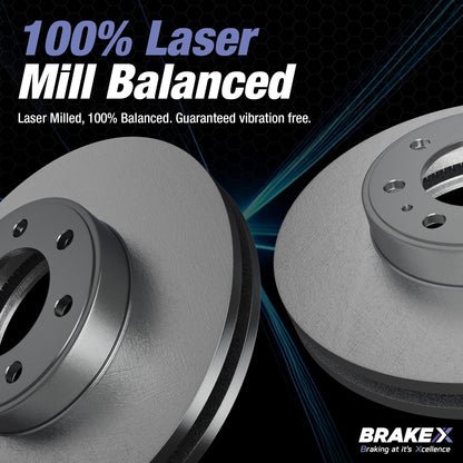 Aegis GEOMET Coated OE+ Replacement Rotors #BRXSP-FR-CX-184